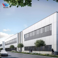 0.9m-1.2m brick wall prefabricated warehouse building steel metal prefabricated buildings logistics warehouse